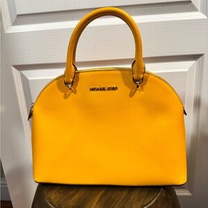 Michael Kors Emmy Large Dome Satchel (worn once)